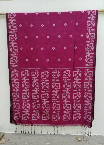 Jhamdani Weave Cotton Saree