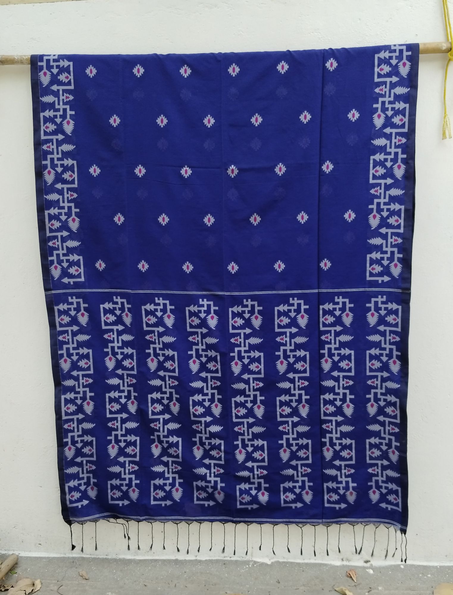 Jhamdani Weave Cotton Saree