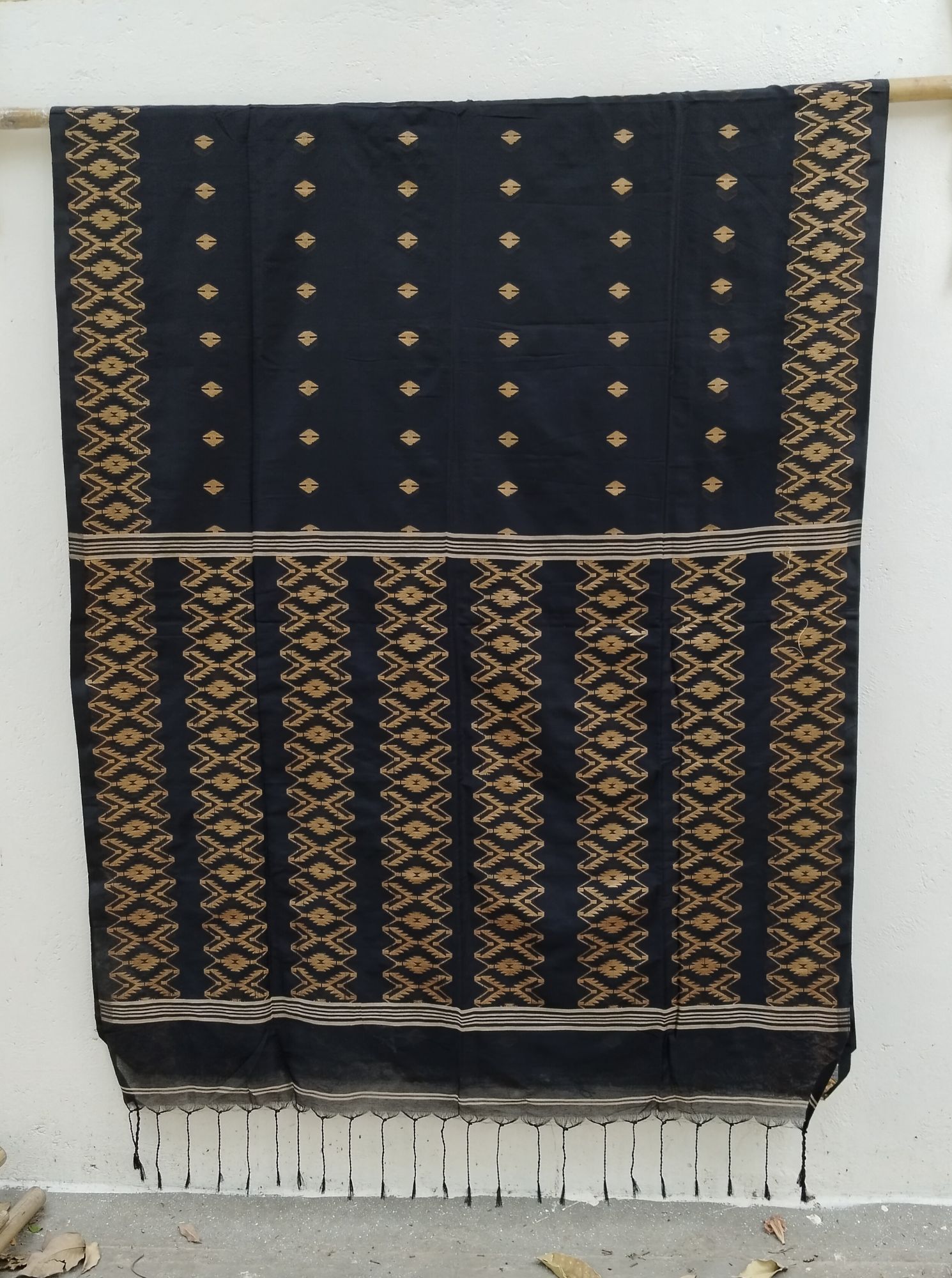 Jhamdani Weave Cotton Saree
