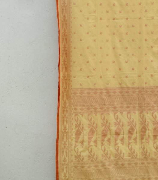 Jhamdani Weave Cotton SareeJhamdani Weave Cotton Saree