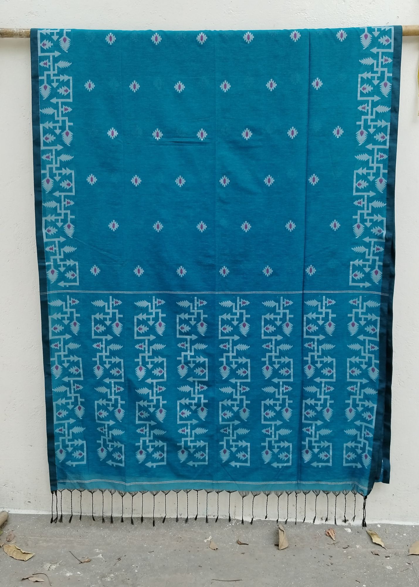 Jhamdani Weave Cotton Saree