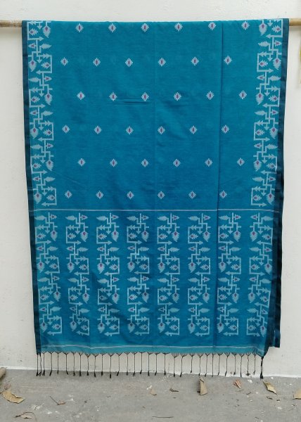 Jhamdani Weave Cotton Saree