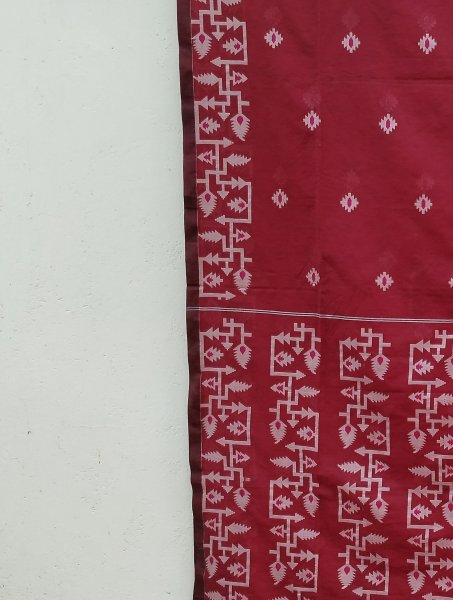 Jhamdani Weave Cotton Saree