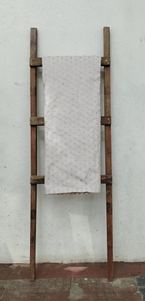 Silk & Cotton woven butta fabric