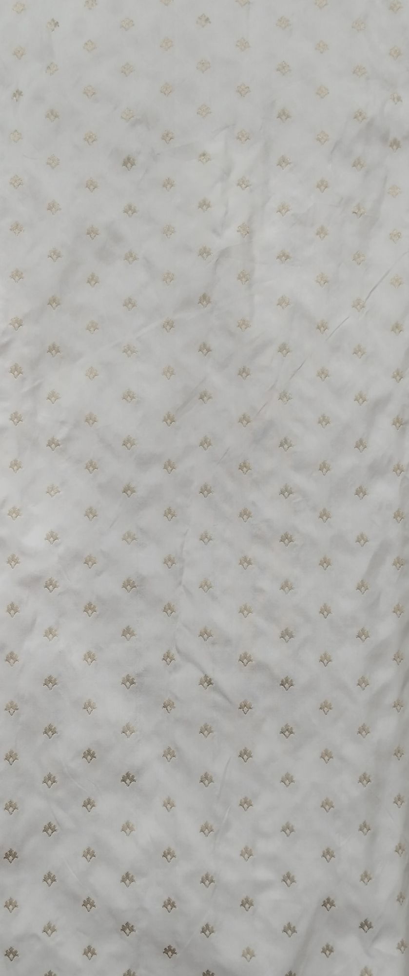 Silk  Cotton woven butta fabric