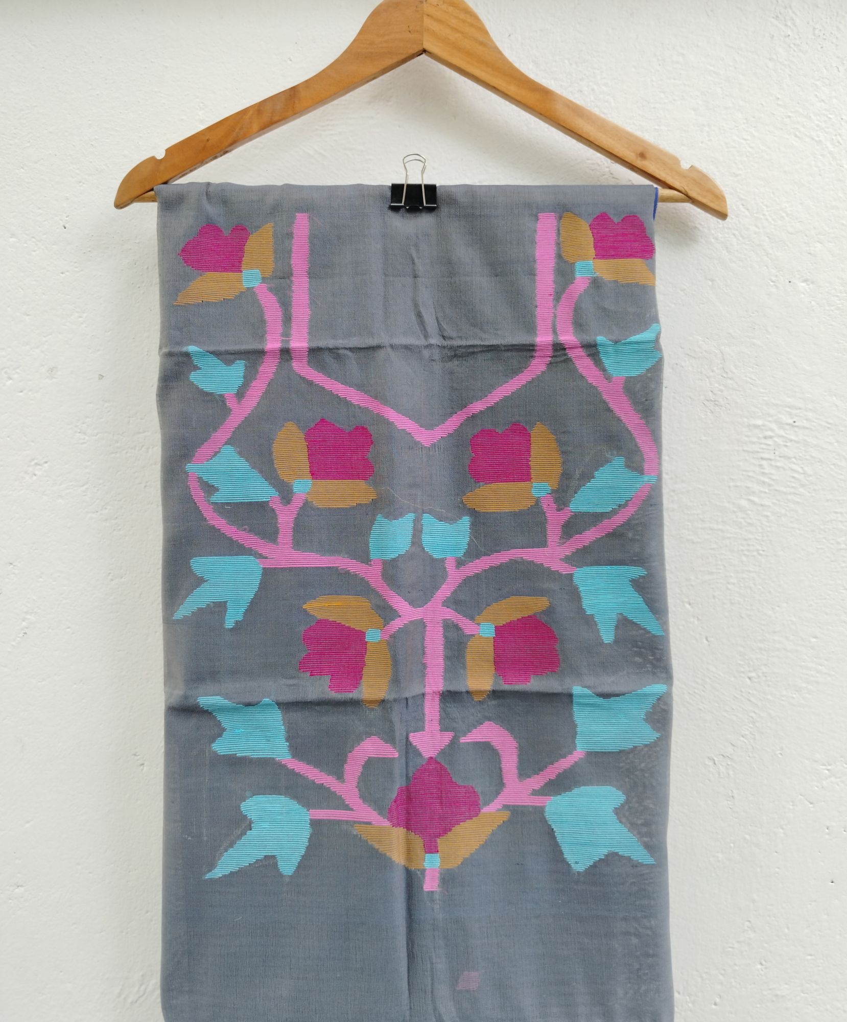 Jamdhani Weave Cotton Top Material