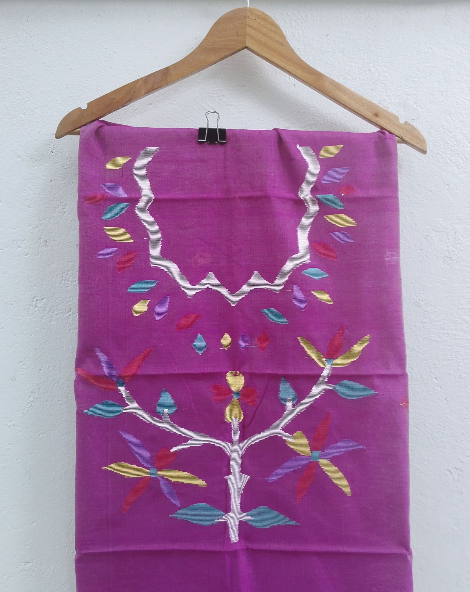 Jamdhani Weave Cotton Top Material