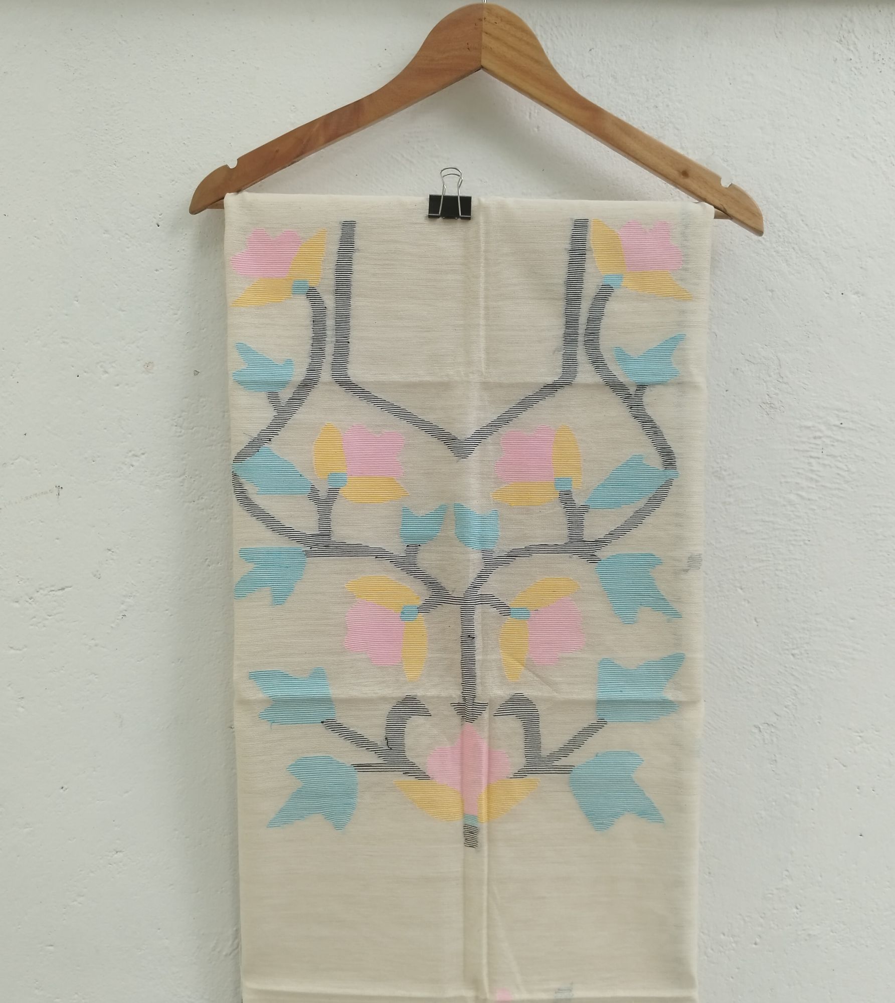 Jamdhani Weave Cotton Top Material