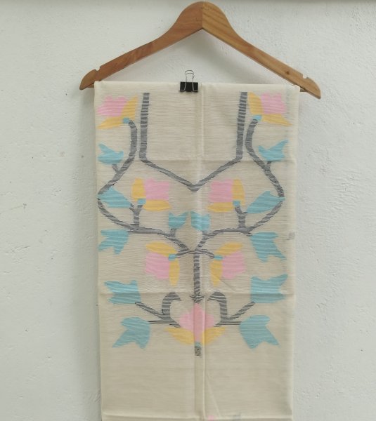 Jamdhani Weave Cotton Top Material