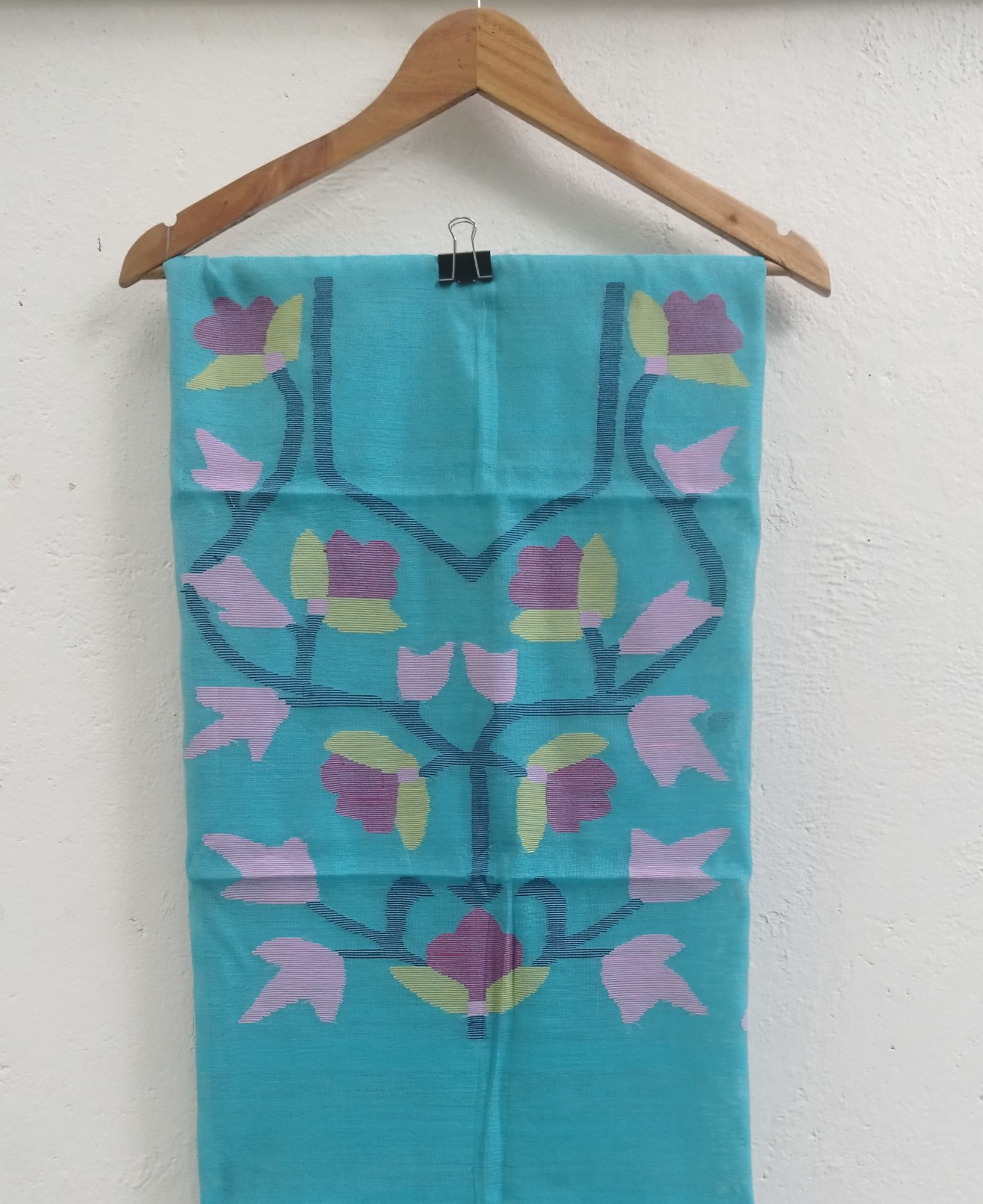 Jamdhani Weave Cotton Top Material