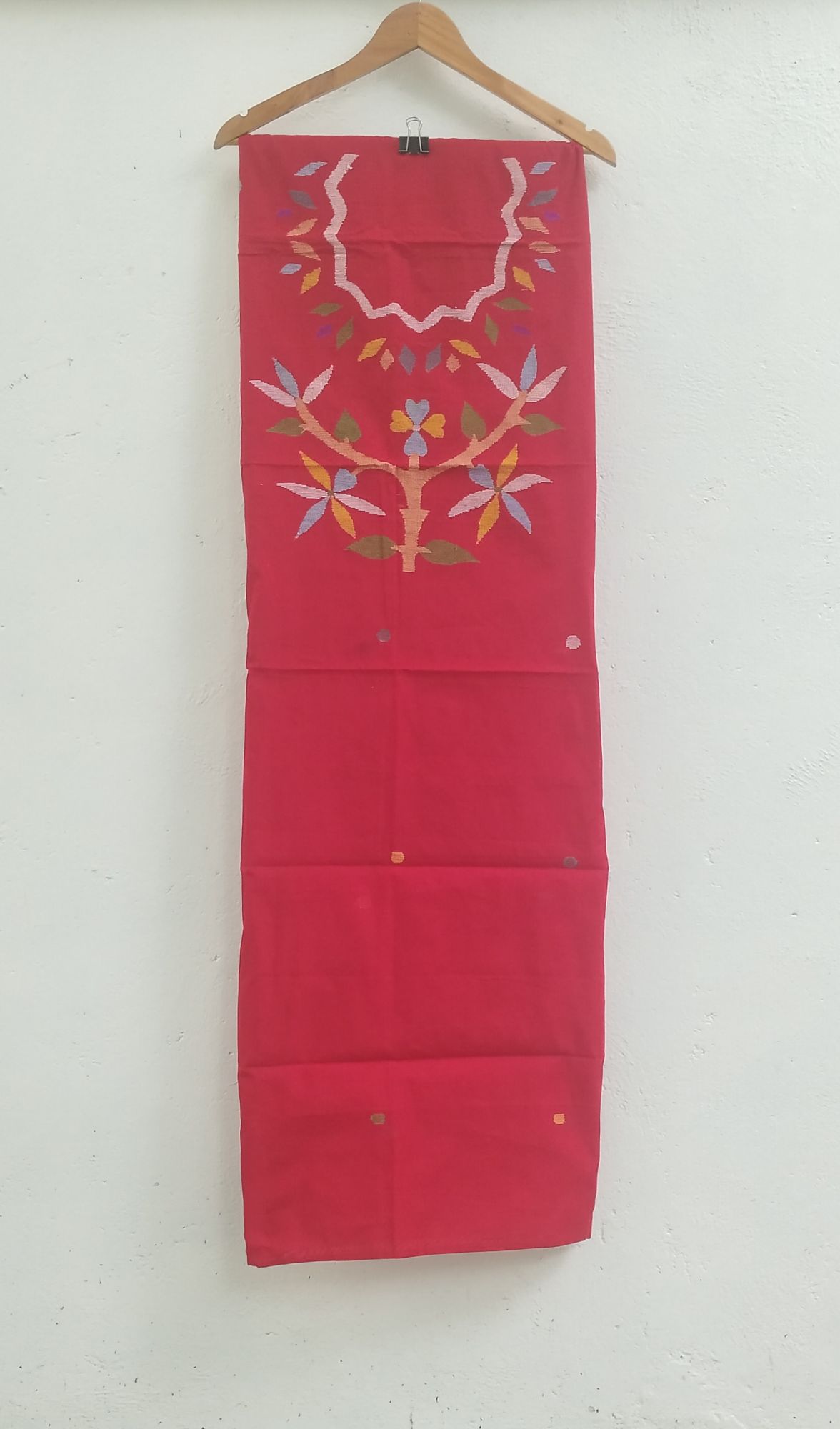 Jamdhani Weave Cotton Top Material