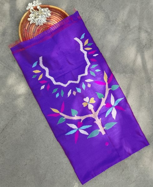 Jamdhani Weave Cotton Top Material