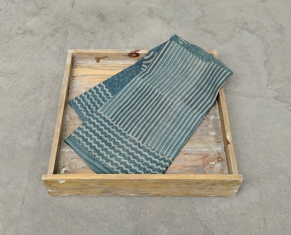 Akola Handblock Cotton Saree