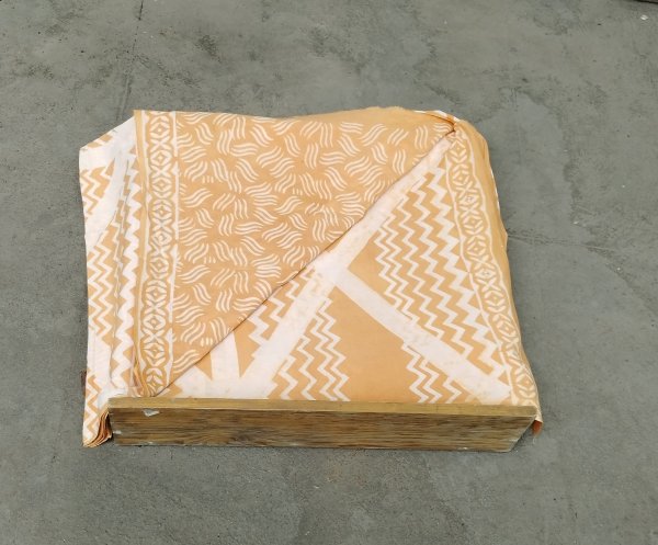 Akola Handblock Cotton Saree