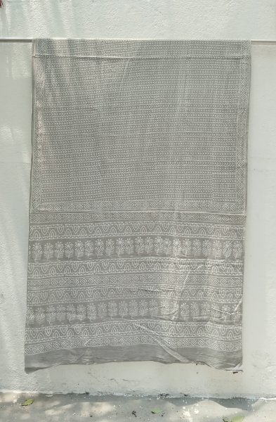 Akola Handblock Cotton Saree