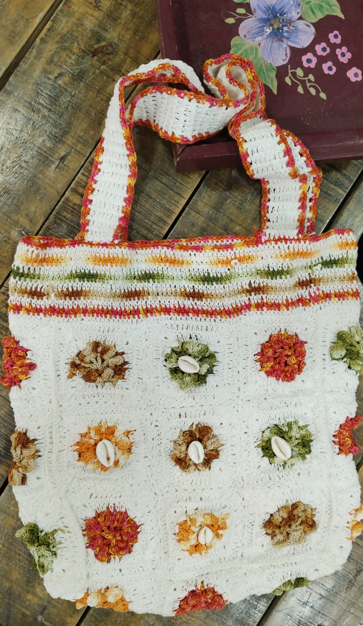 Crochet Hand Bag