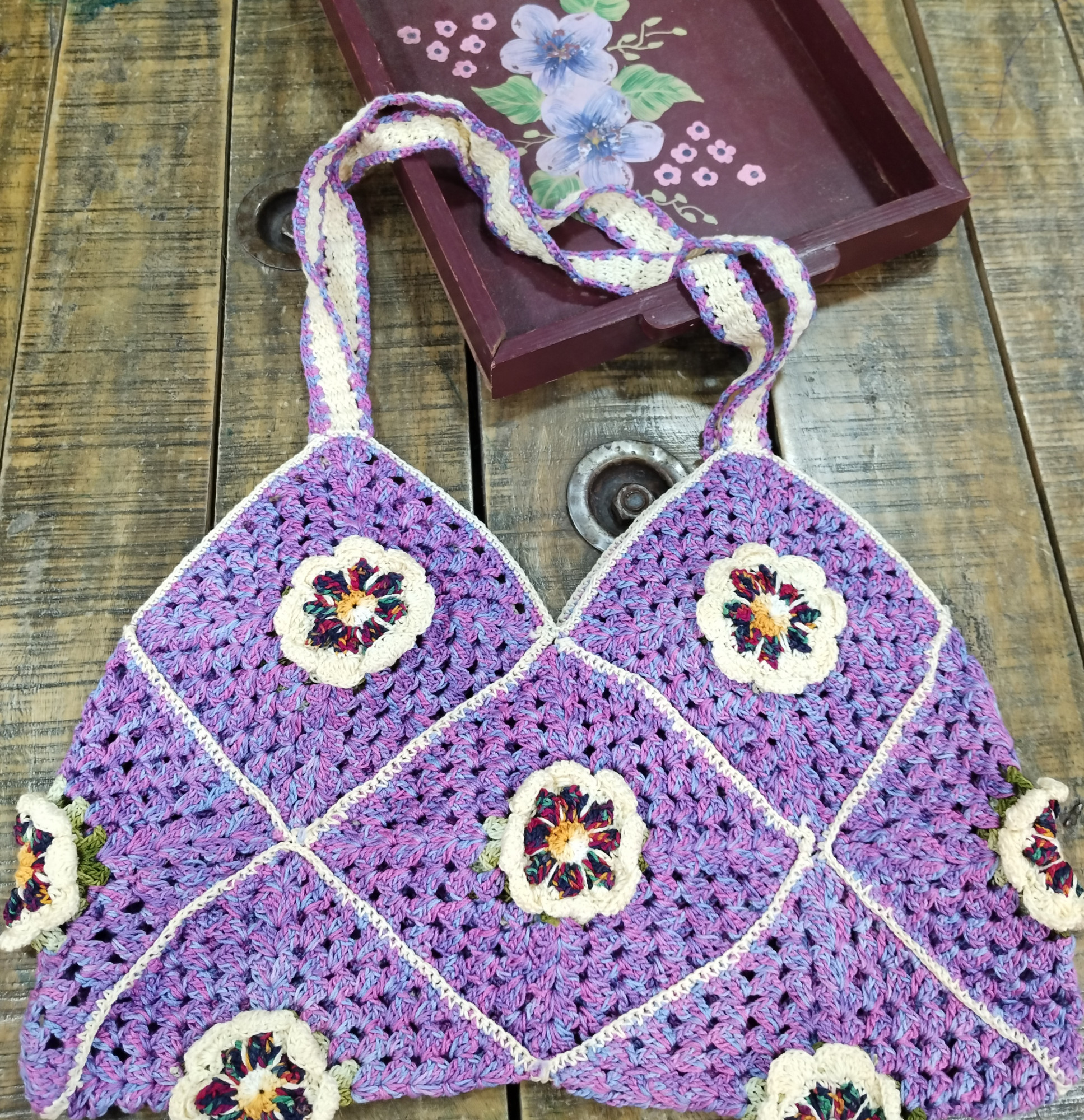 Crochet Hand Bag