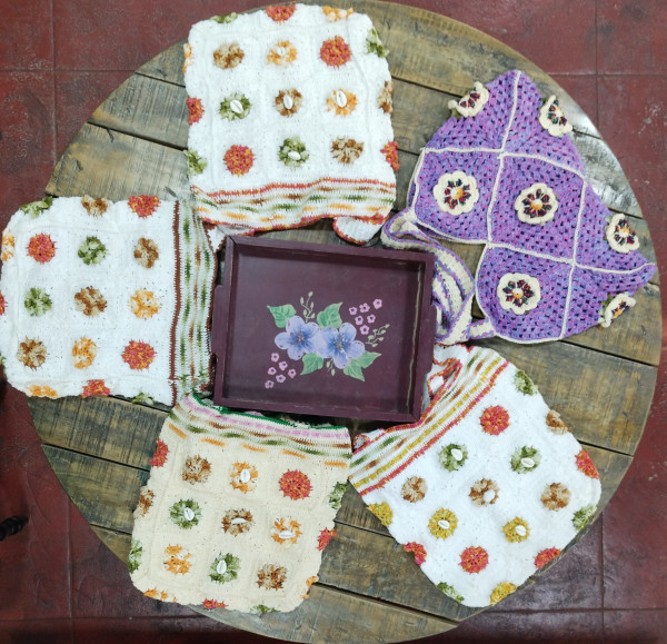 Crochet Hand Bag