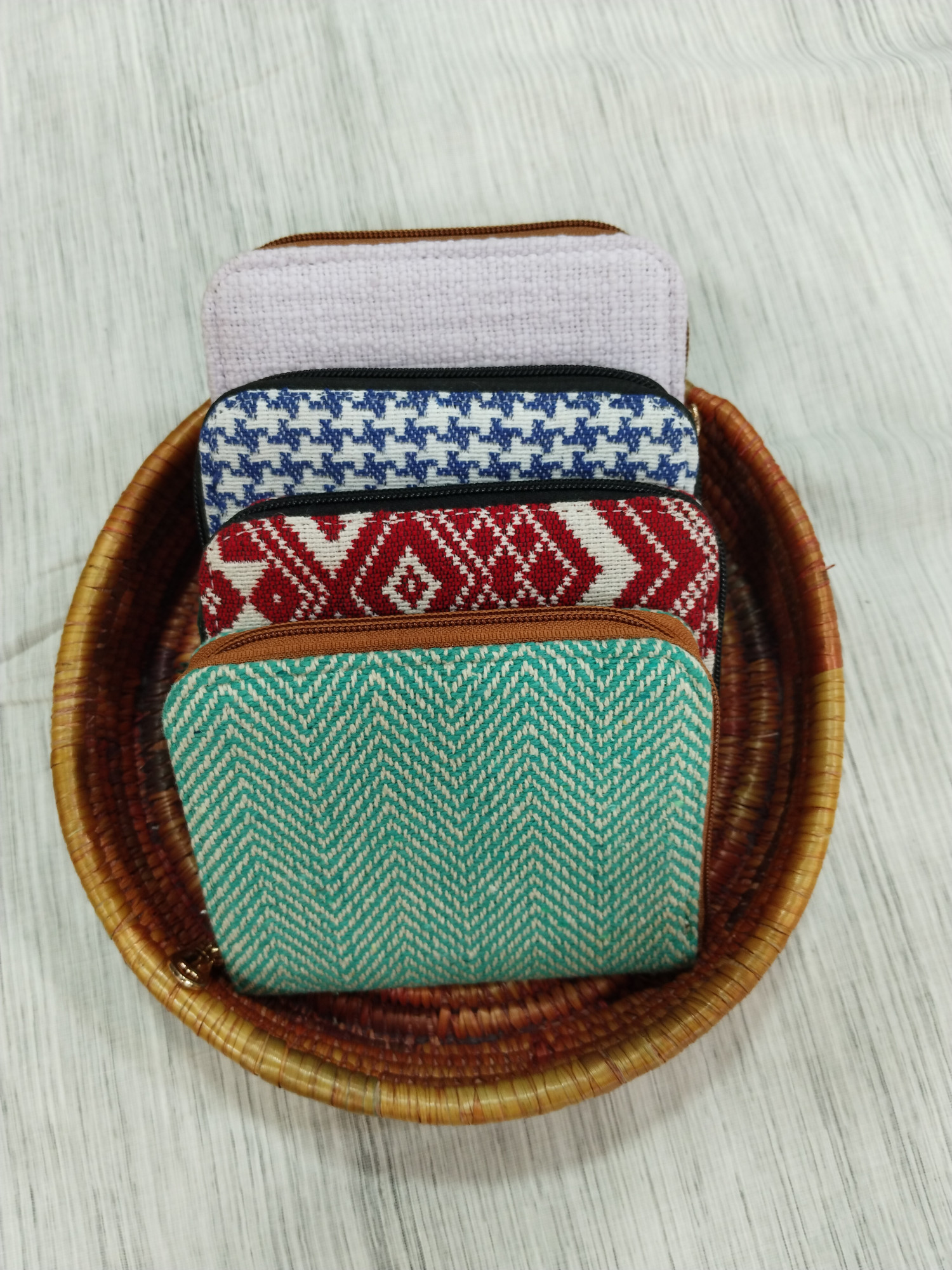 Jacquard Handmade Wallets