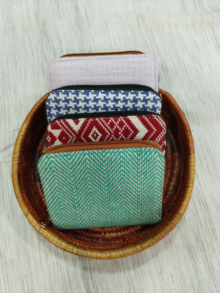 Jacquard Handmade Wallets