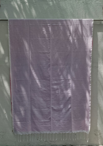 Plain Mul Cotton Saree