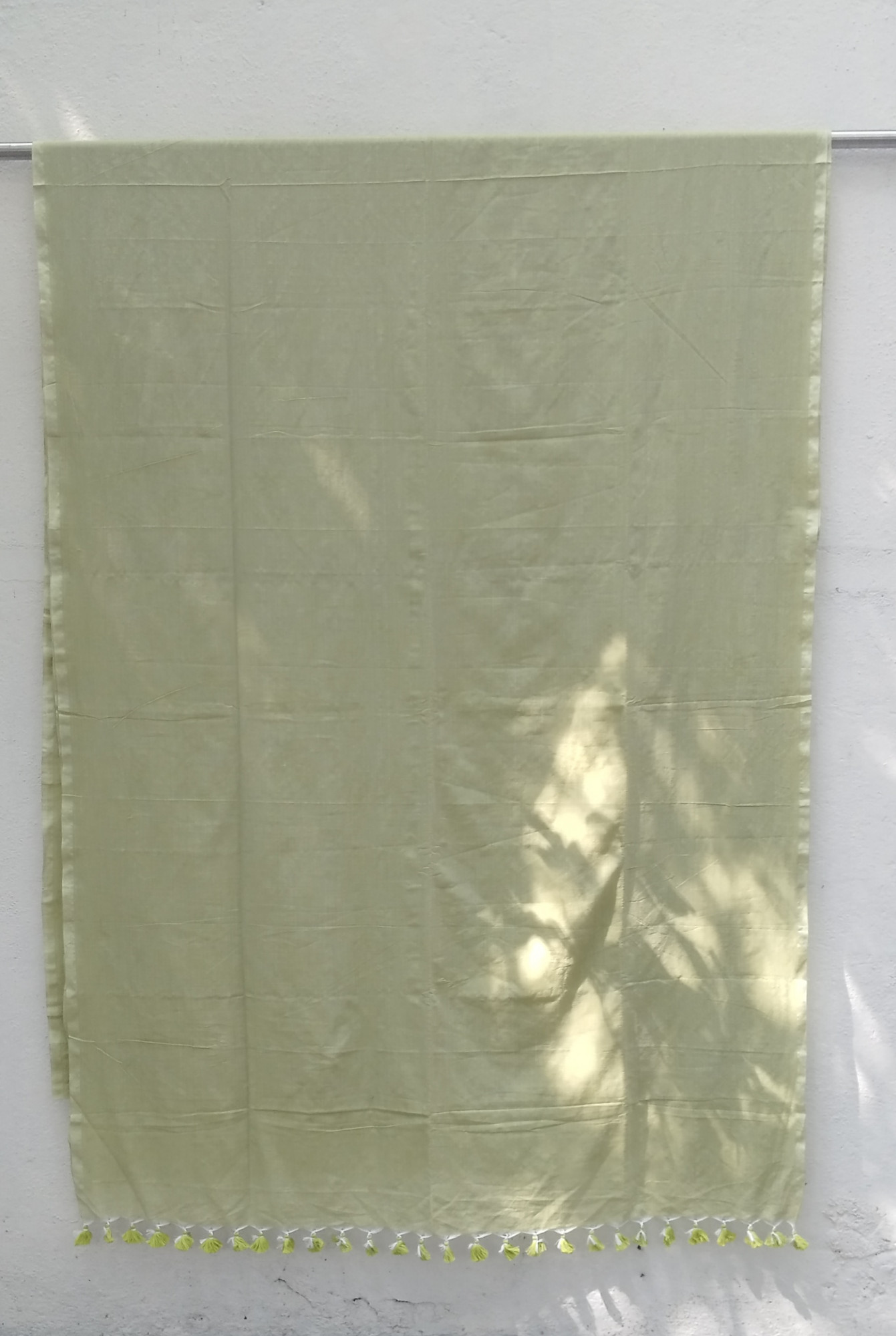 Plain Mul Cotton Saree