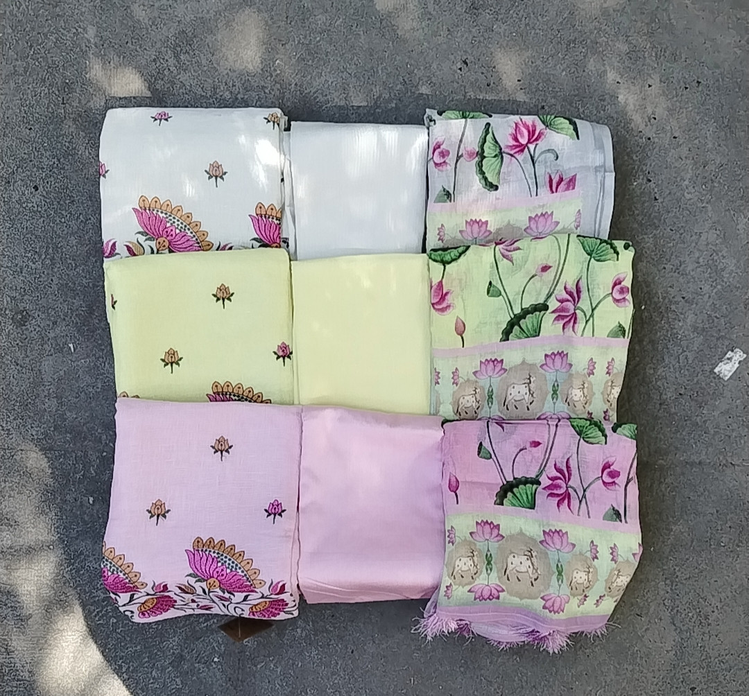 Linen Unstitched Dress Material