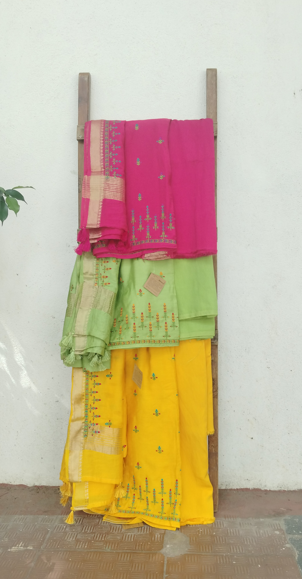 Cotton Silk Embroidery Dress Material