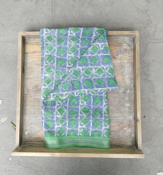 Linen Unstitched Dress Suit