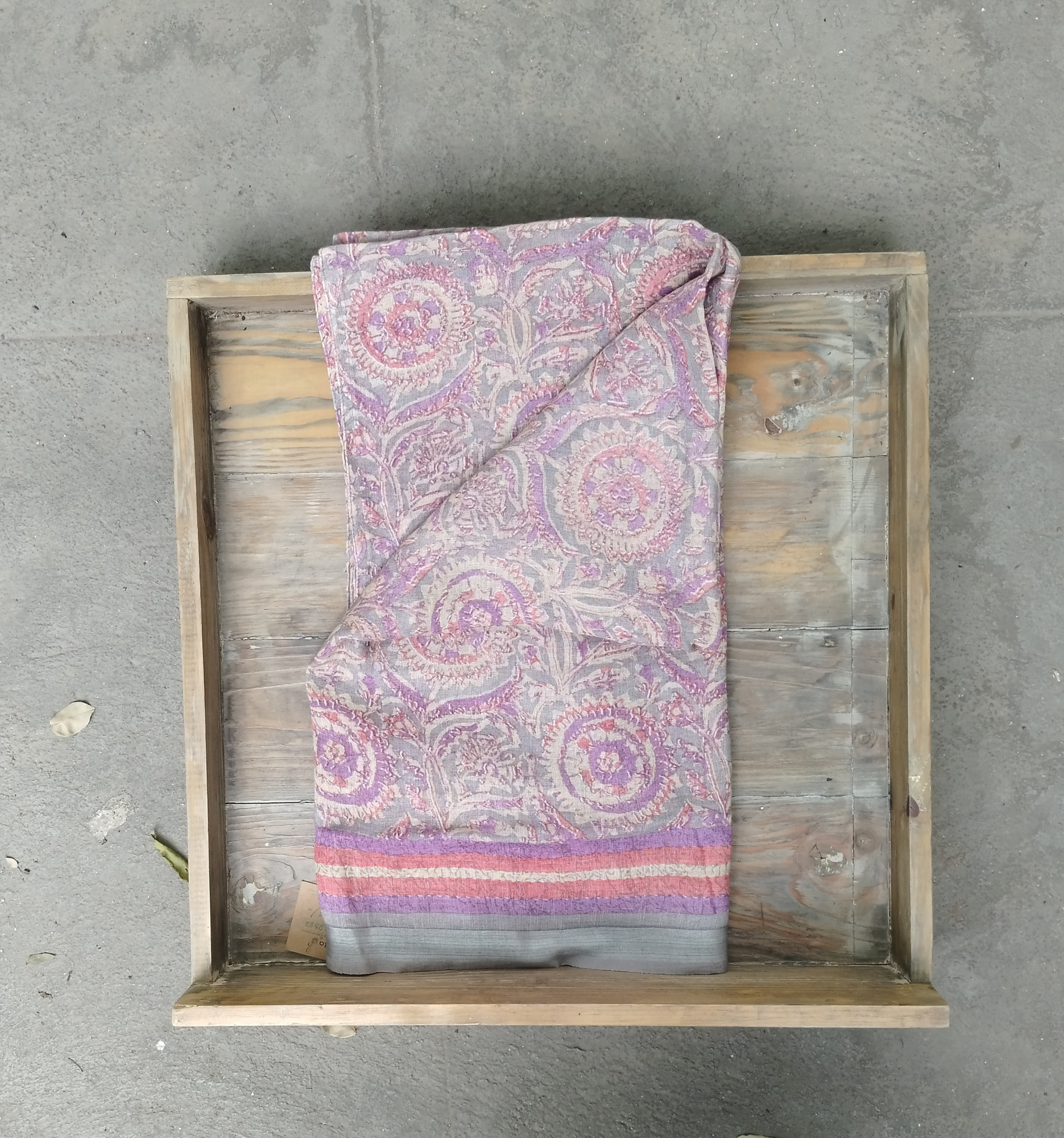 Linen Unstitched Dress Suit