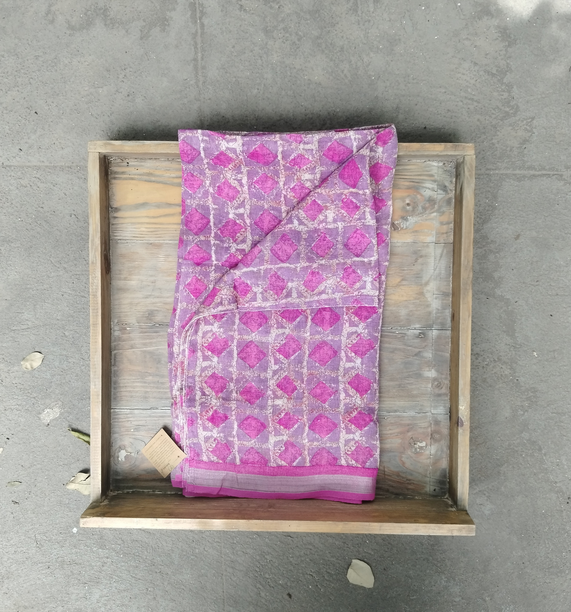 Linen Unstitched Dress Suit