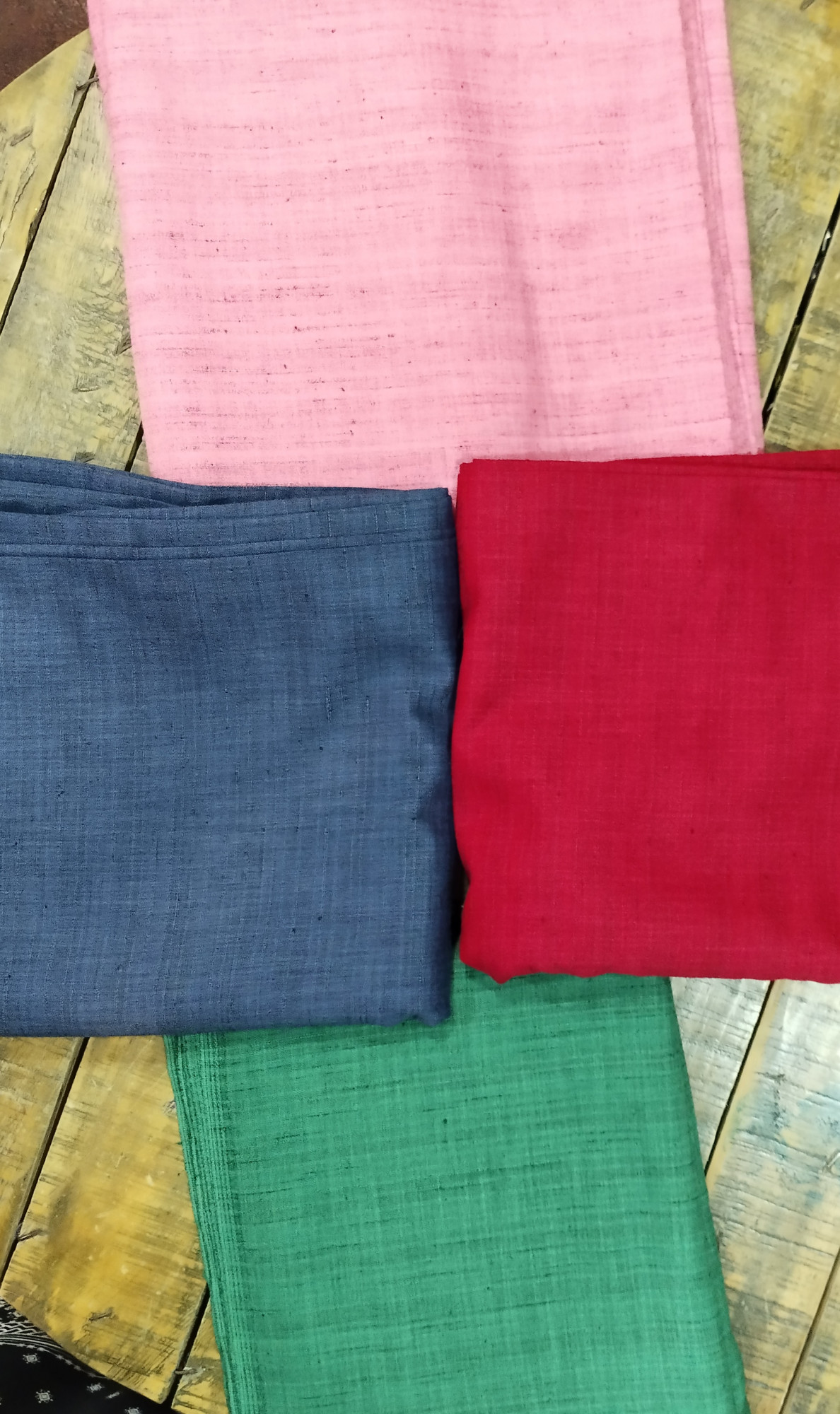 Cotton Blend Matka Silk Fabric