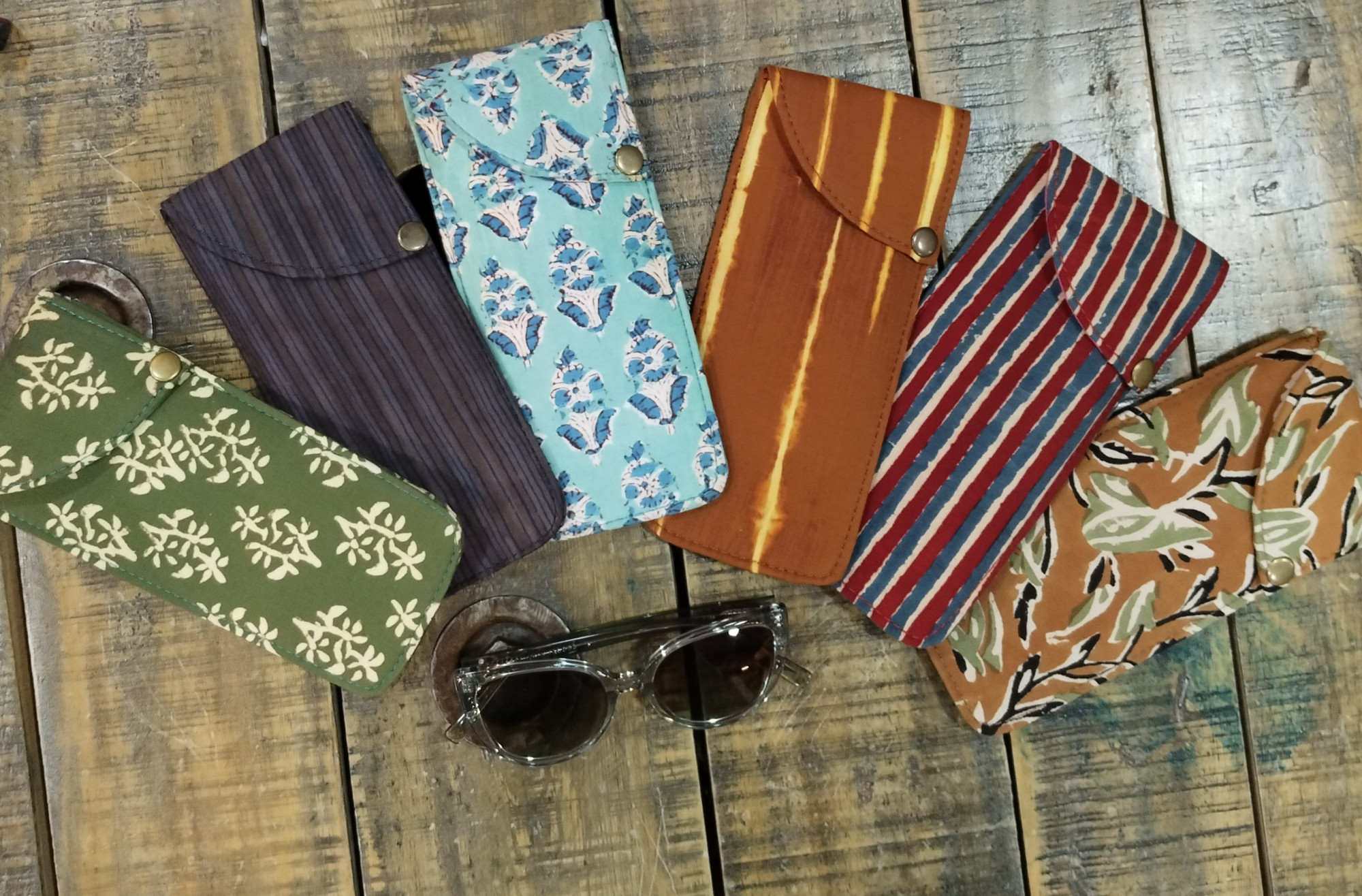 Cotton Spectacles Pouch