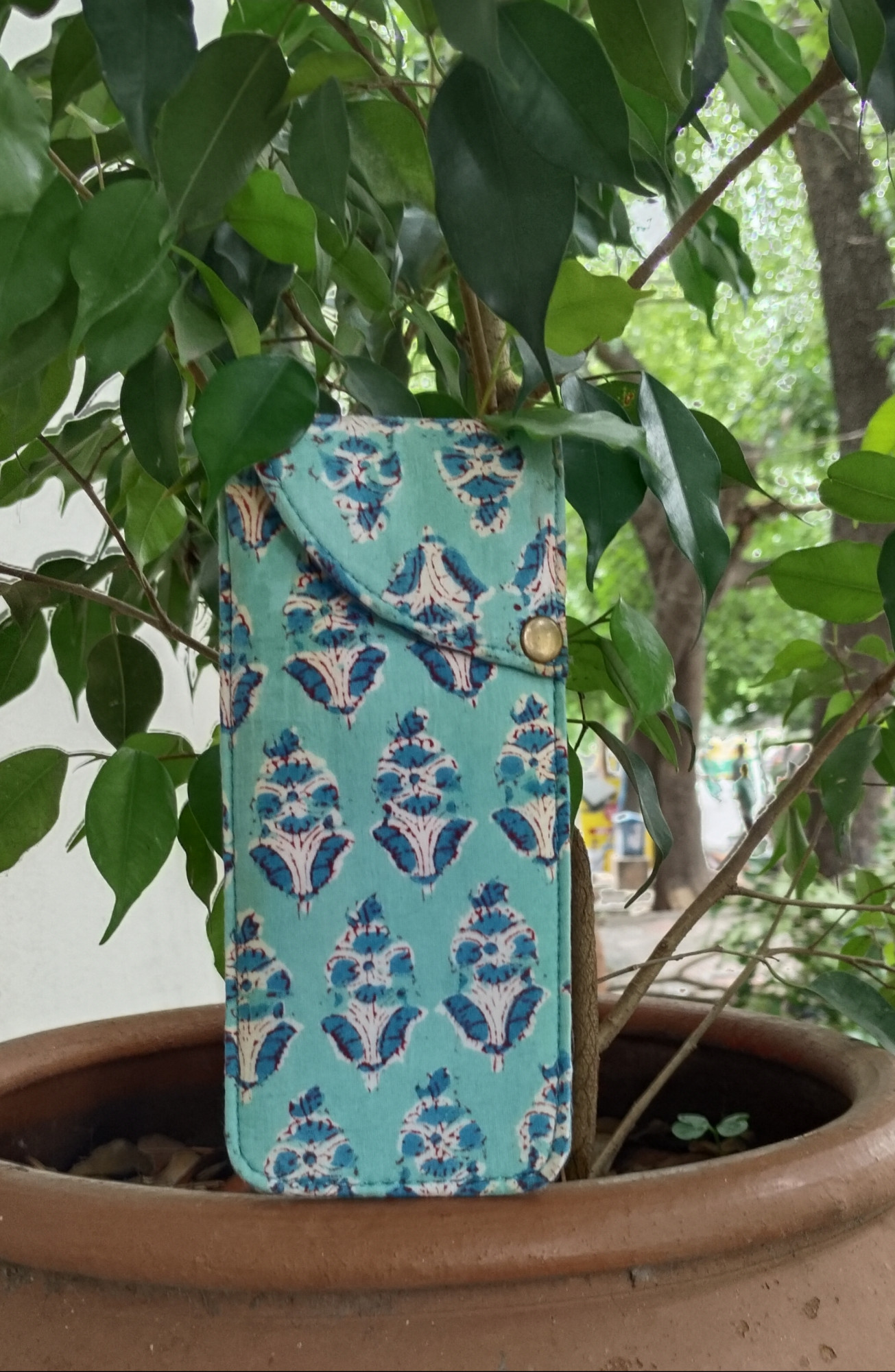 Cotton Spectacles Pouch