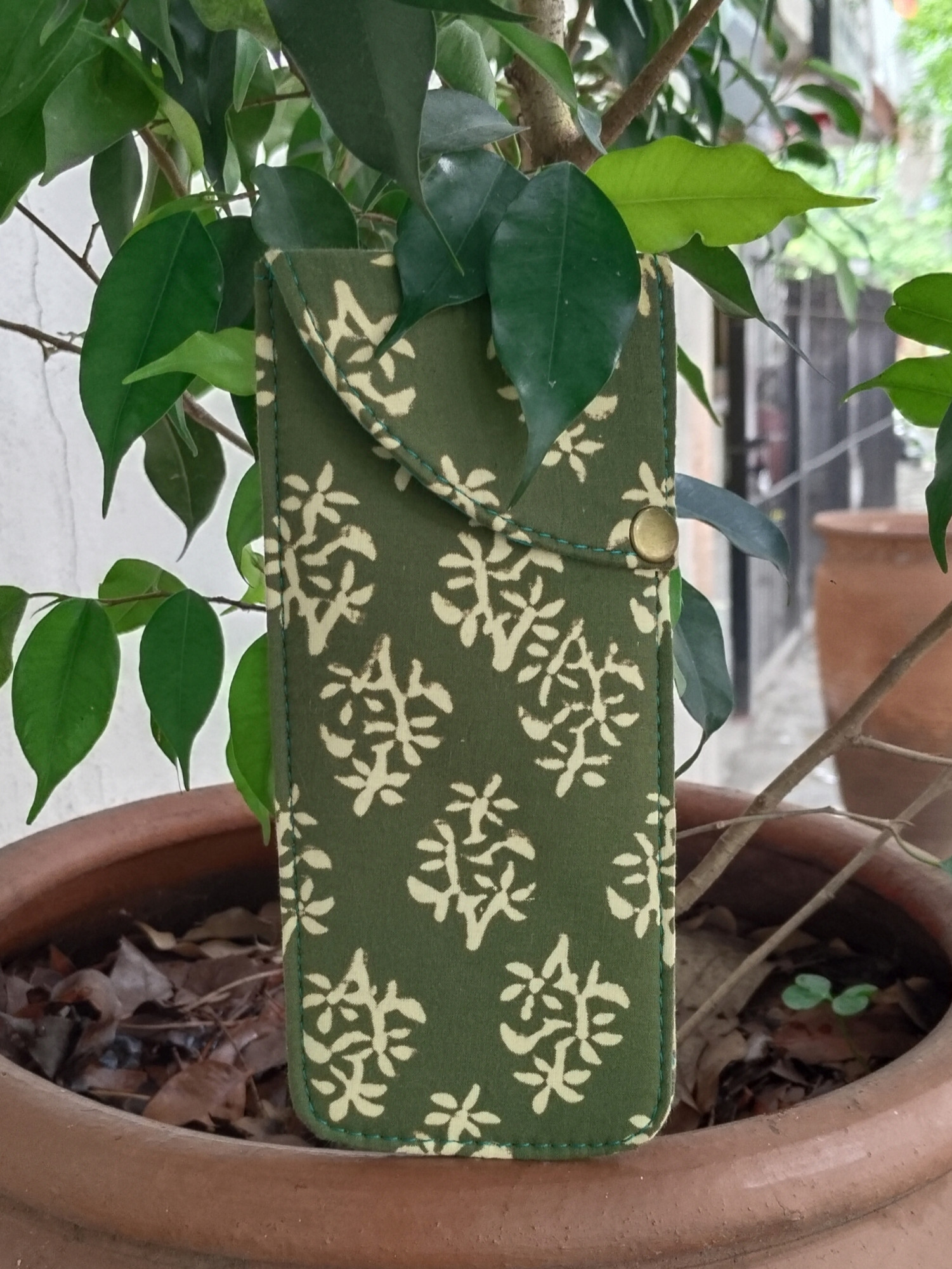 Cotton Spectacles Pouch