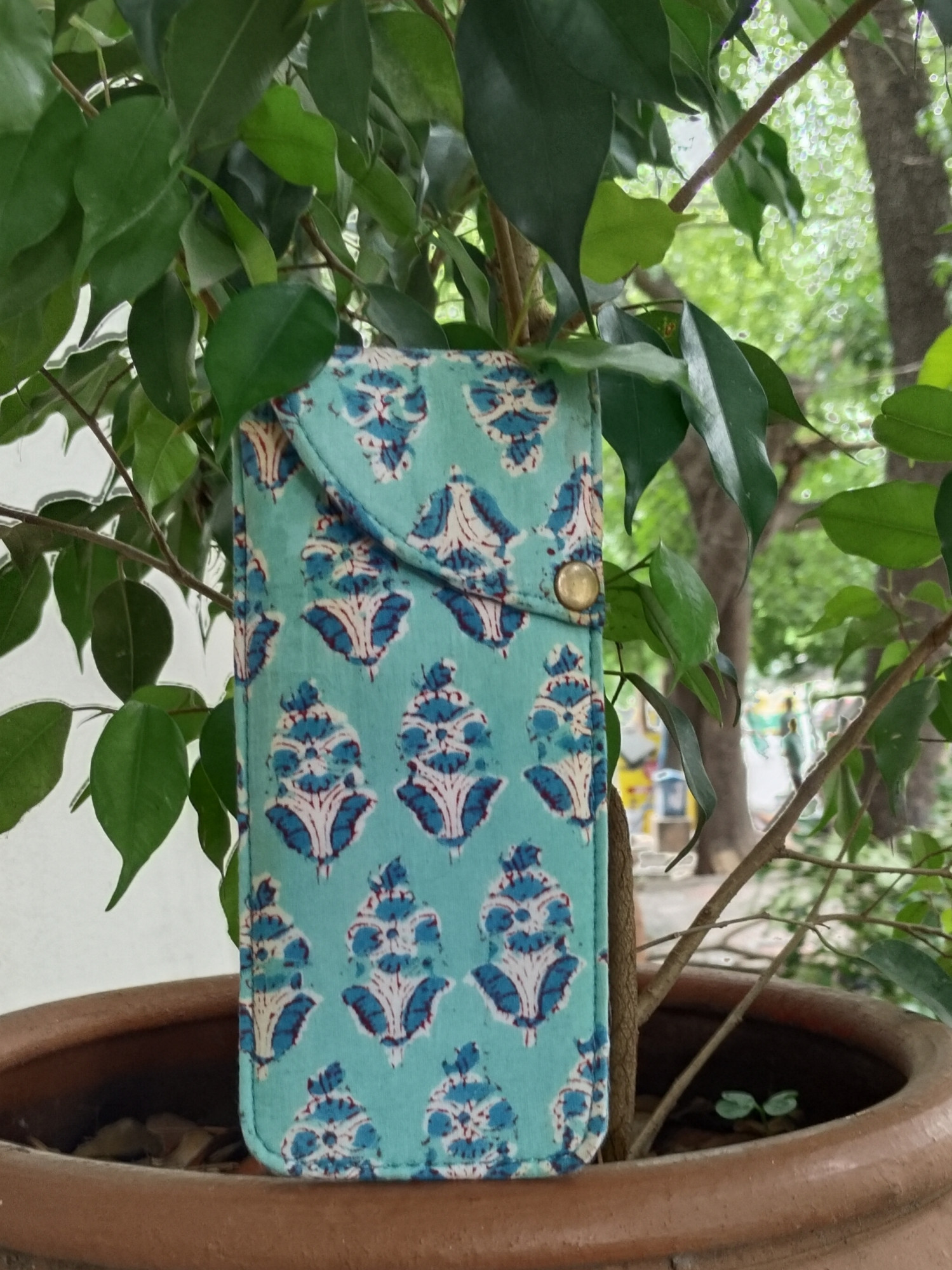 Cotton Spectacles Pouch