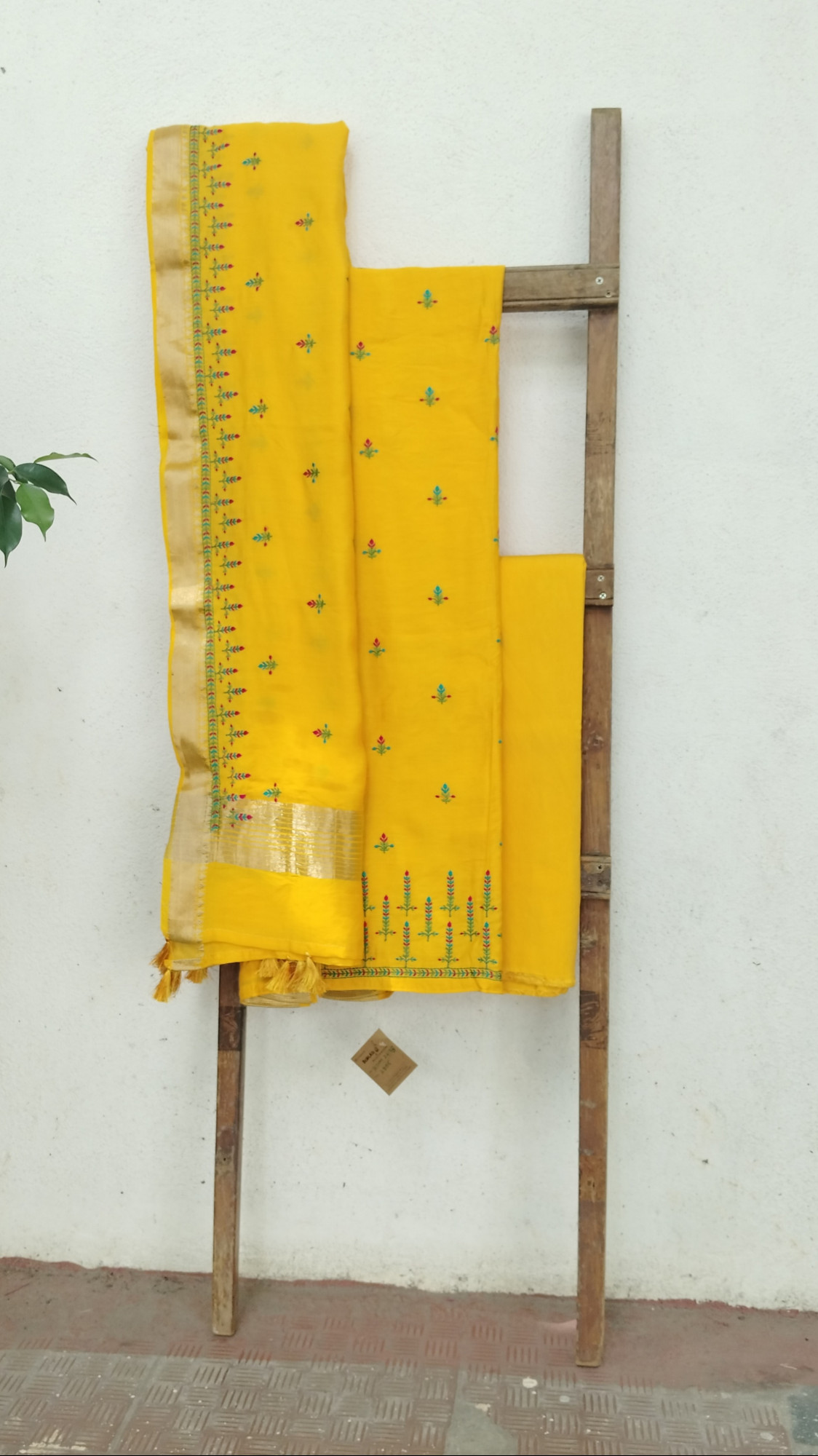 Cotton Silk Embroidery Dress Material