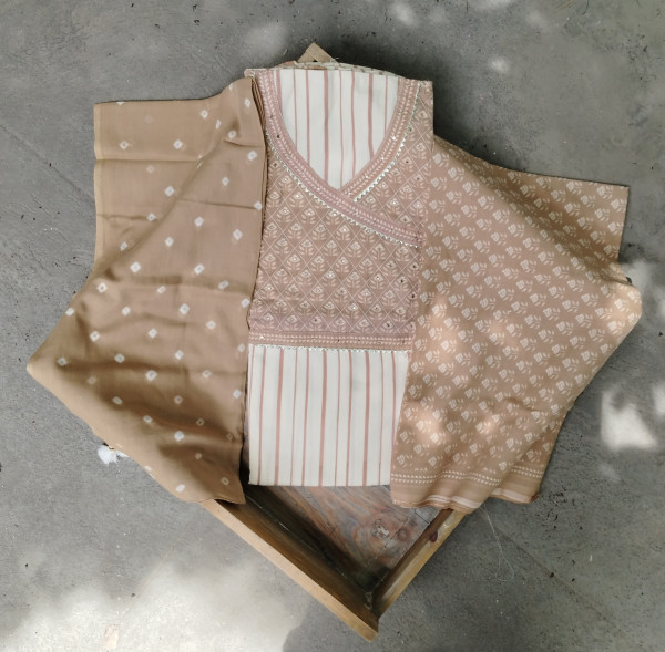 Pure Cotton  Dress Material