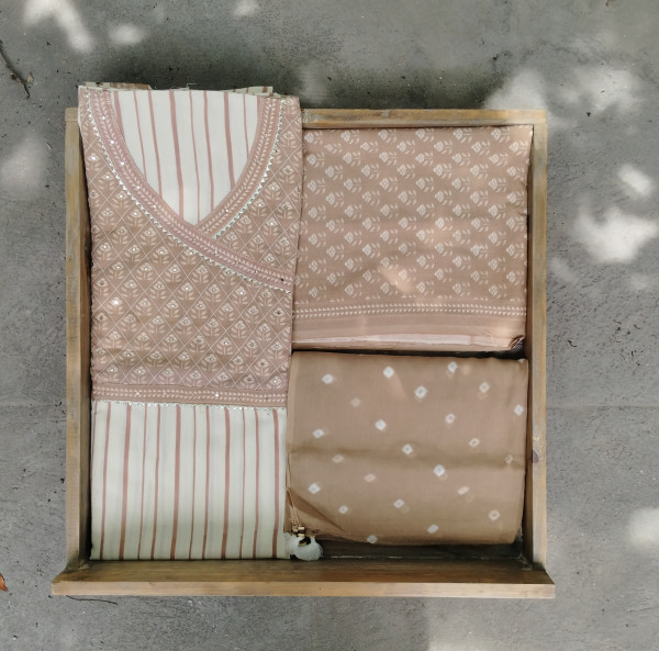 Pure Cotton  Dress Material