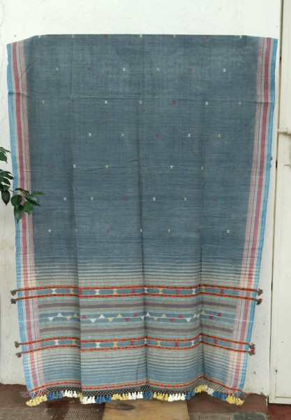 Bhujodi Handwoven Kala Cotton Dupatta