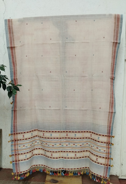Bhujodi Handwoven Kala Cotton Dupatta
