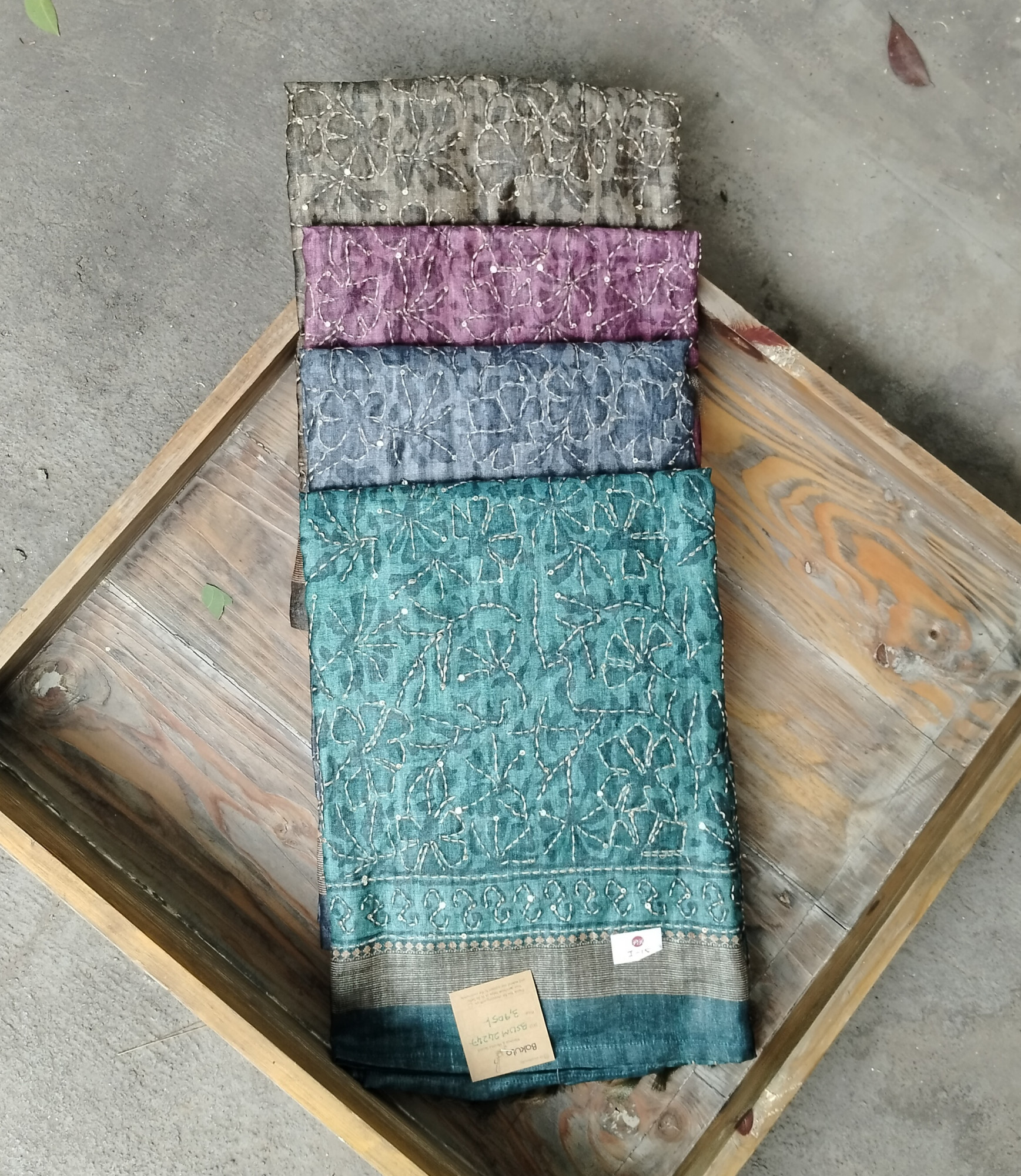 Tussar silk Dress Material