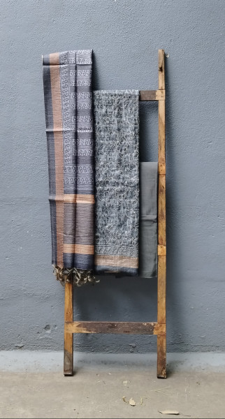 Tussar silk  Dress Material