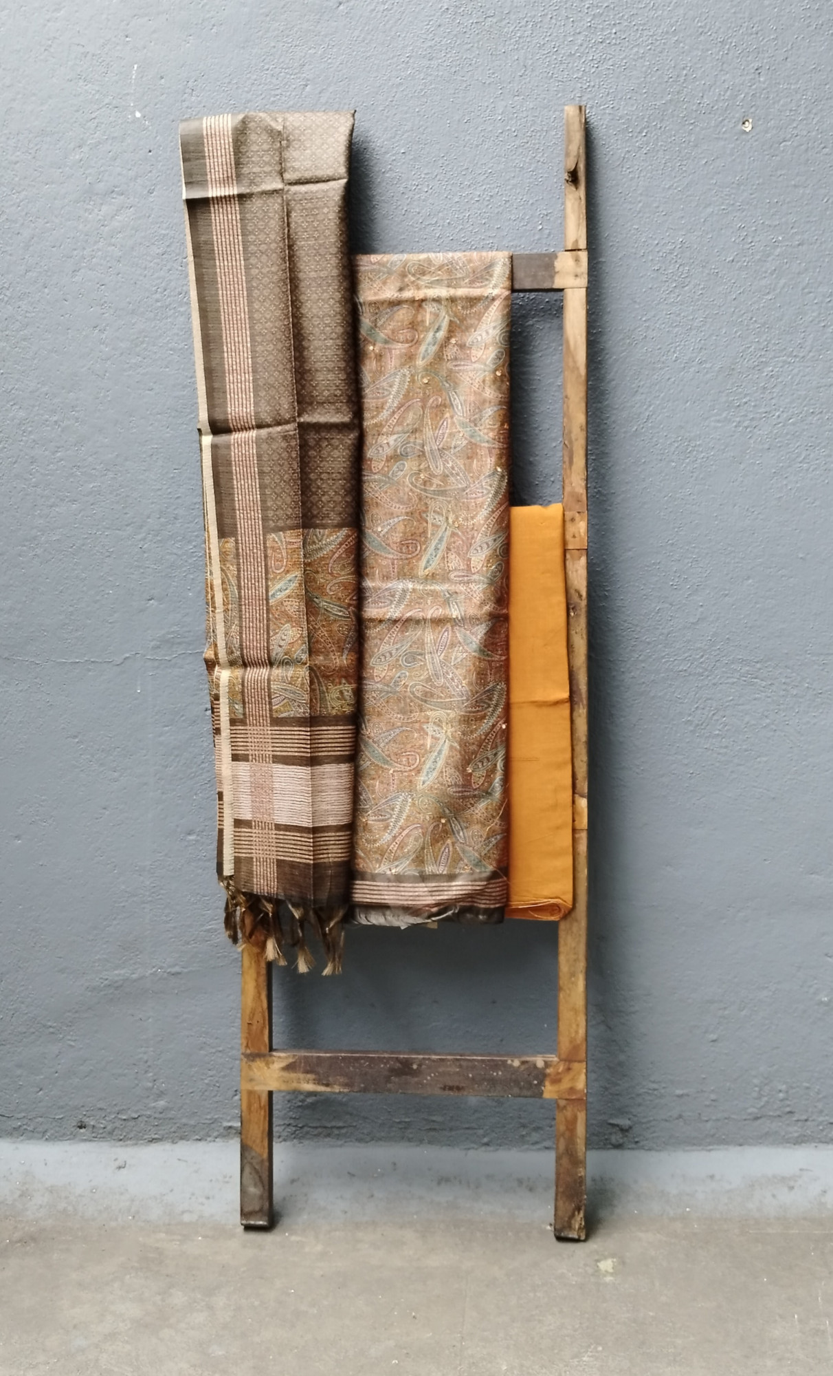 Tussar silk Dress Material