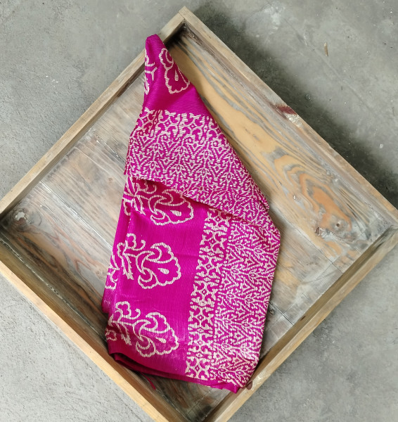 Kota Cotton block Print Saree