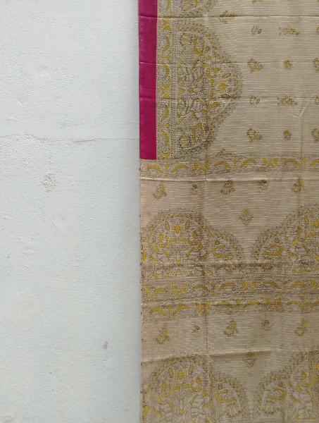 Kota Cotton Madhubani Print Saree