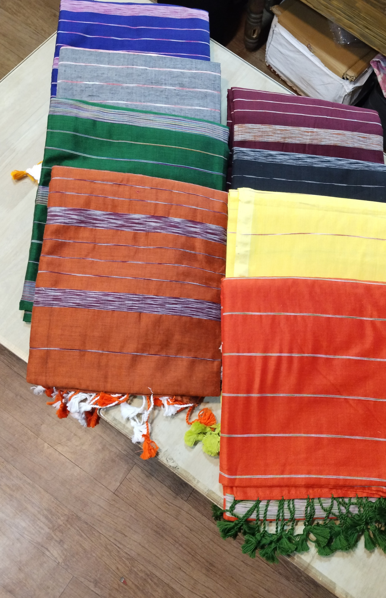 Kotki Stripes Cotton Saree