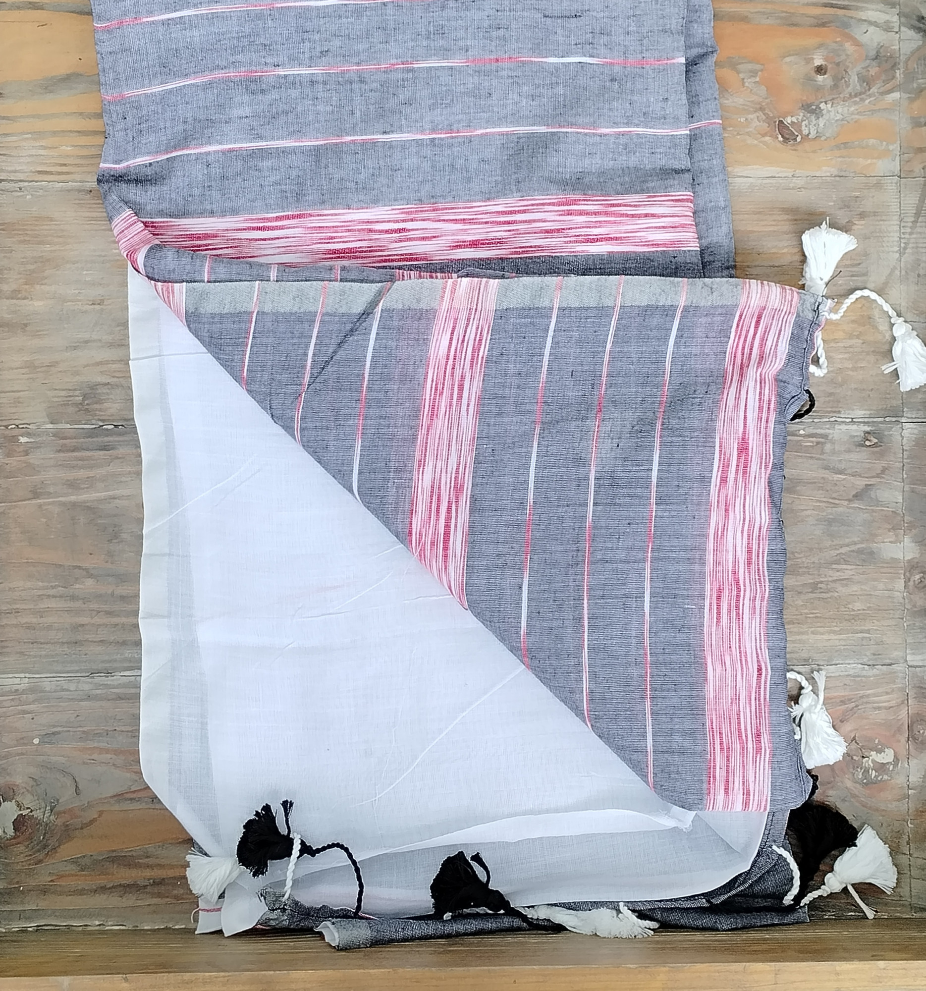 Kotki Stripes Cotton Saree