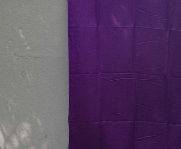 Pure Linen Plain Saree