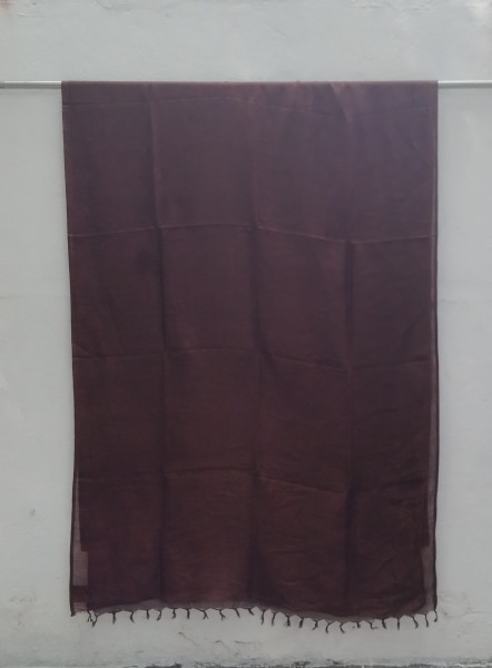 Pure Linen Plain Saree